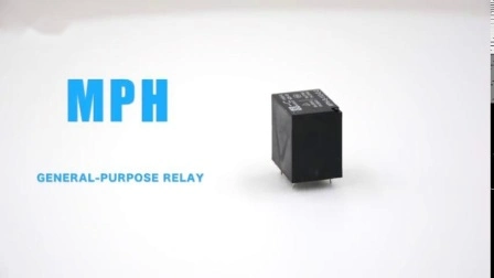 Meishuo Mph-S-124-a-2 Type de charge élevée normalement ouvert 4 broches 10A 24V relais de puissance 16A/250VAC Rele